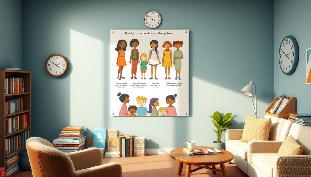 age-appropriate puberty discussions