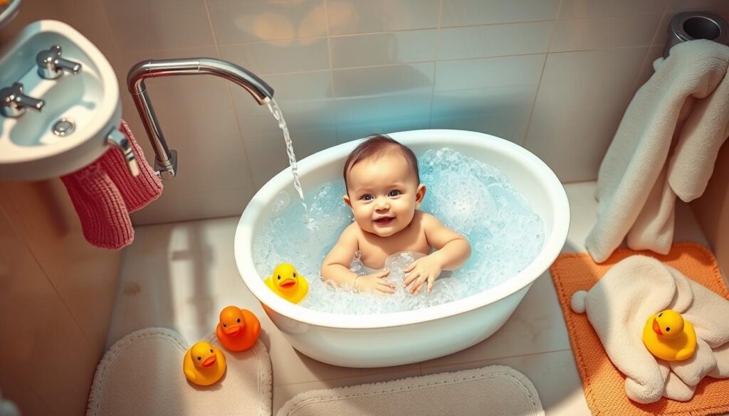 baby bath time safety