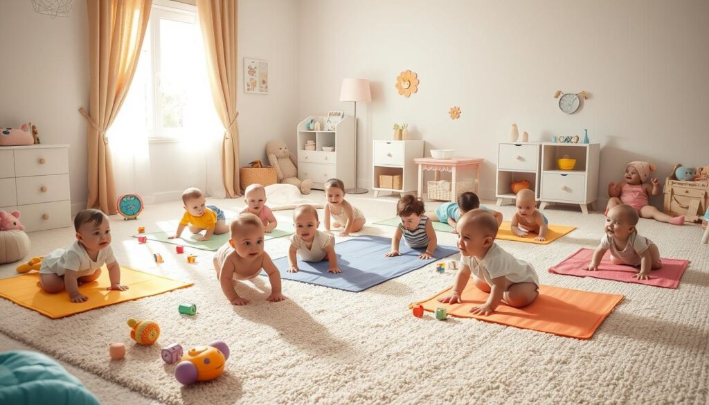 baby crawling milestones