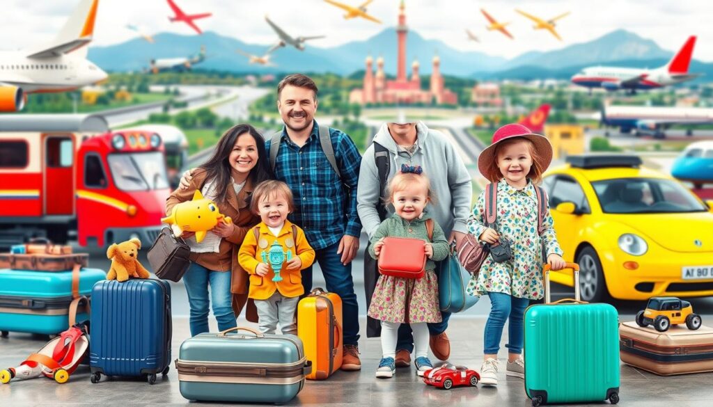 family travel with toddlers