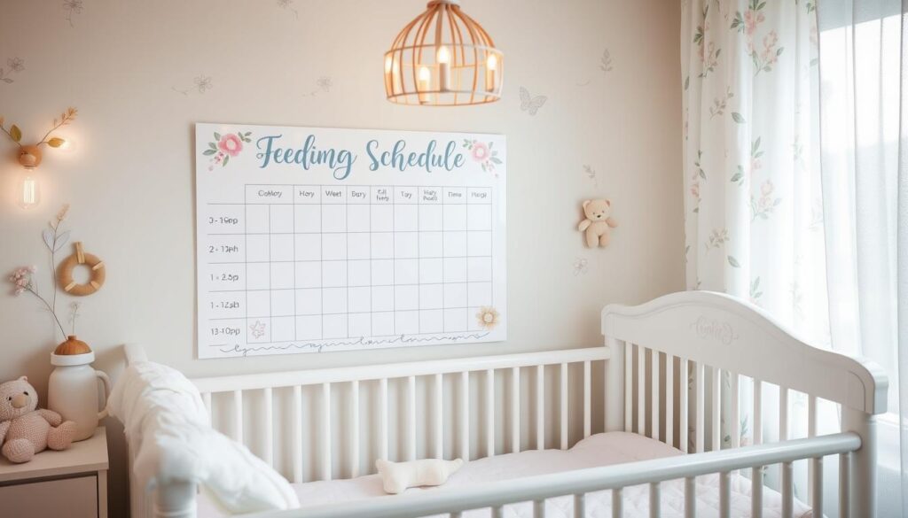 feeding schedule for newborn