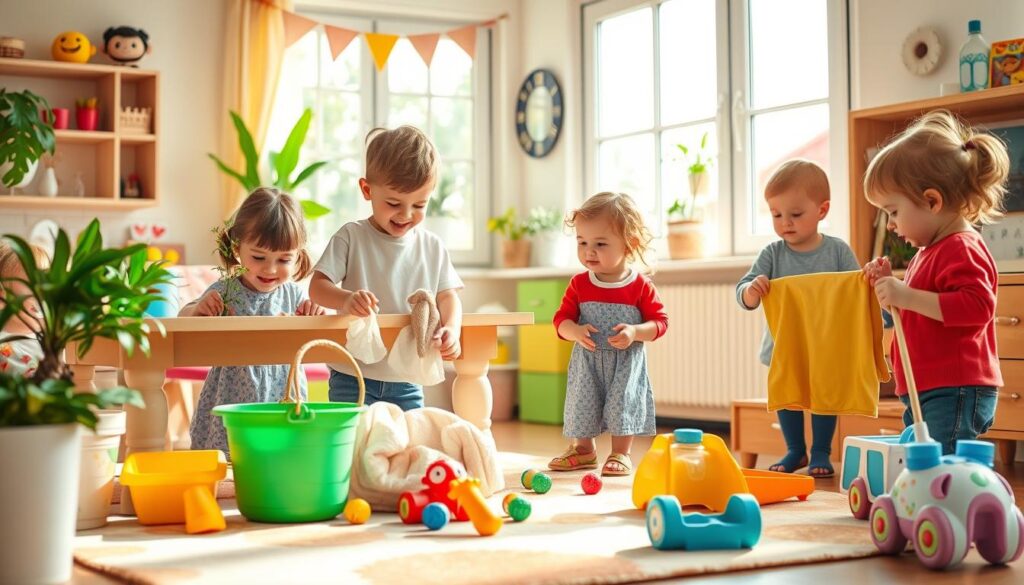 middle childhood chores