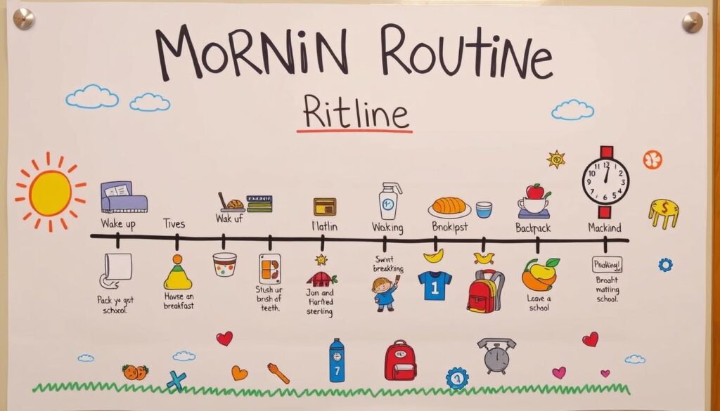 morning routine schedule