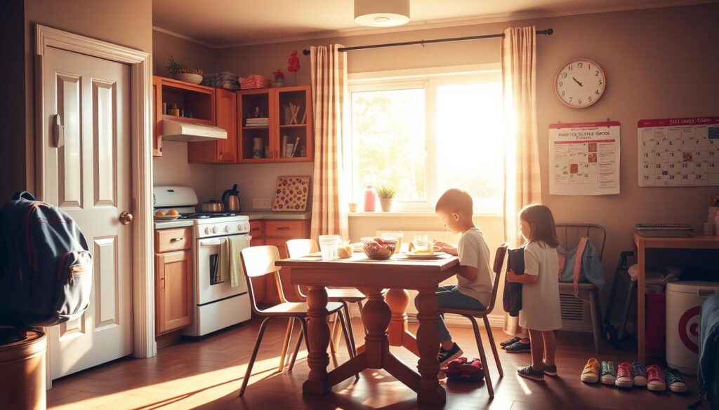 school morning routine