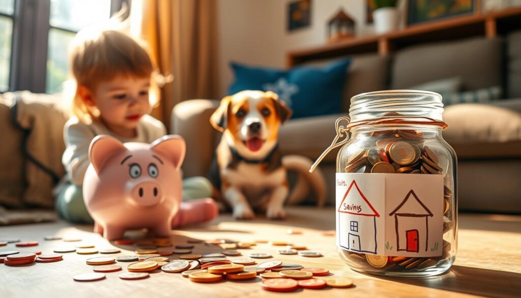 teaching kids about savings