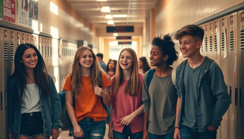 navigating friendships in high school