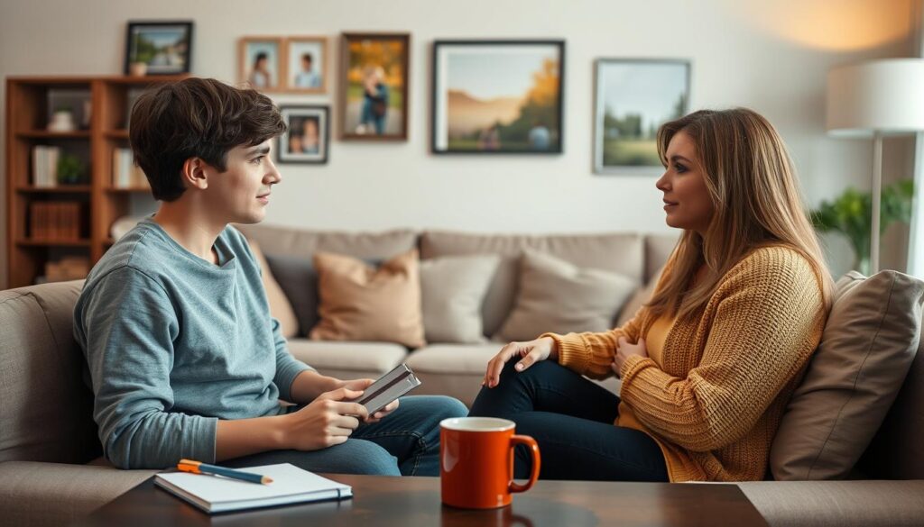 supporting teens' mental health through communication